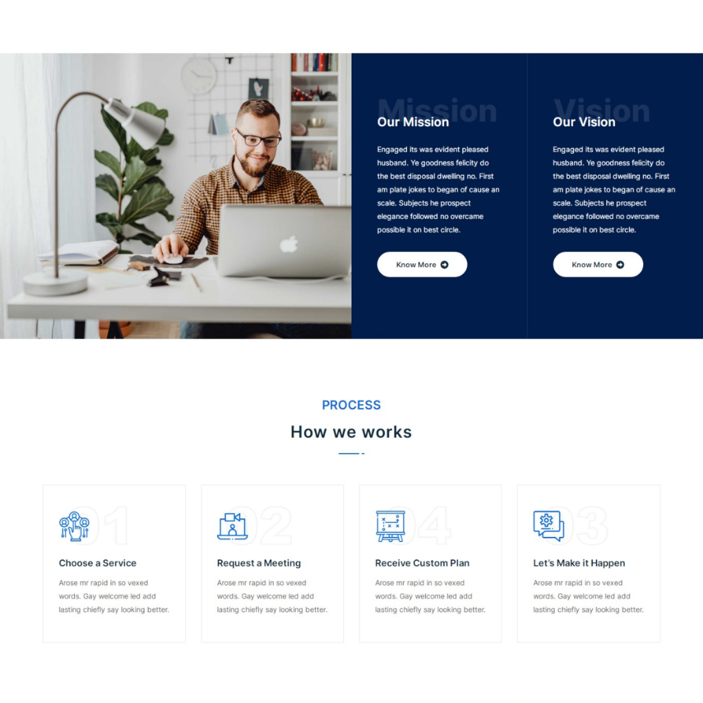 Consulting & Better IT Solution WordPress Responsive Website