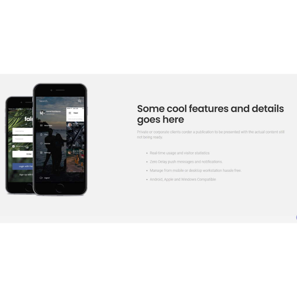 One page WordPress WordPress Responsive Website