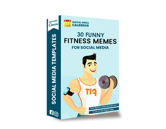 30 Ultimate Funny Fitness Memes  Social Media Posts Canva Templates