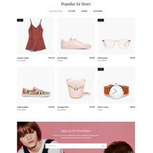 Fashion Science Shopify Shopping Website