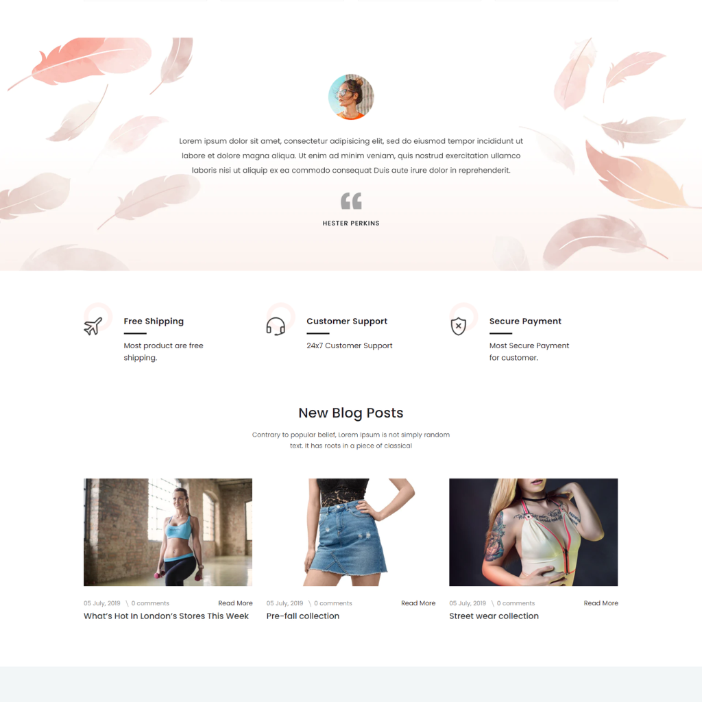 Shapewear Product Shopify Shopping Website