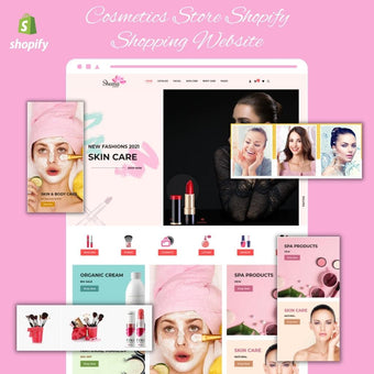 Cosmetics Store Shopify Shopping Website