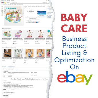 Baby care Business Product Listing & Optimization On Ebay