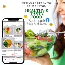 Ultimate Ready to Sale Custom Healthy & Tasty food Facebook Reels And Status