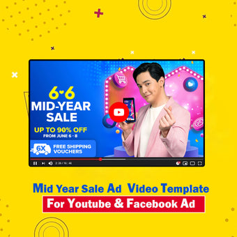 Get Customize Youtube Ads Video for Mid-Year Sale