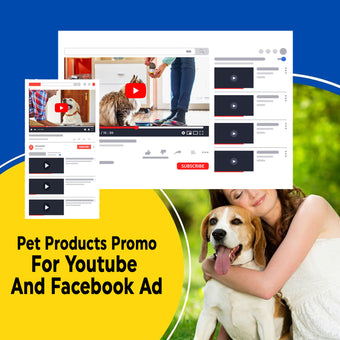 Get Customize Youtube Ads Video for Pet Shop
