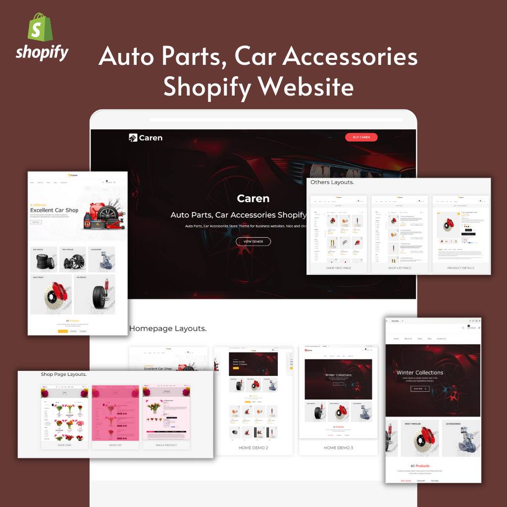 Auto parts store accessory store