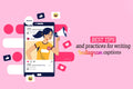 Best tips and practices for writing Instagram captions