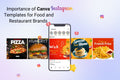 Importance of Canva Instagram Templates for Food and Restaurant Brands
