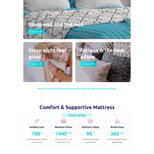 Bed and Pillow Store Shopify Shopping Website