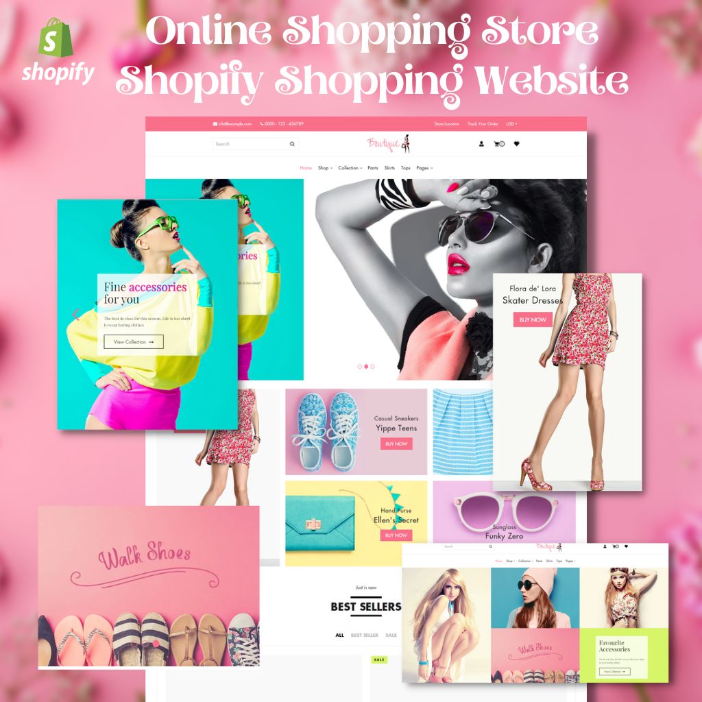 Online Shopping Store Shopify Shopping Website