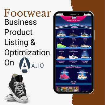 Footwear Business Product Listing & Optimization On Ajio