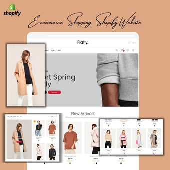 Cloth Shop Ecommerce Shopify  Shopping Website