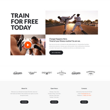 Martial Arts Club WordPress Responsive Website