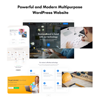 Powerful and Modern Multipurpose WordPress Responsive Website