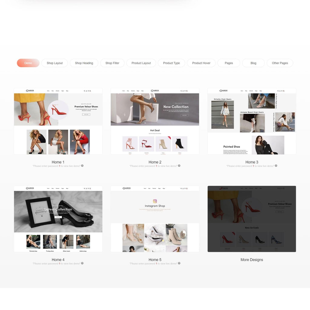 Footwear Premium Responsive Store Shopify Shopping Website