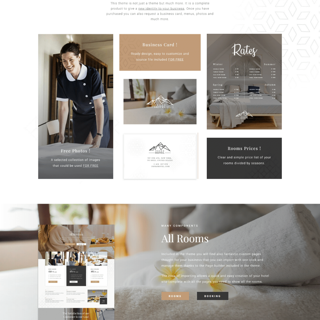 Hotel Inn WordPress Responsive Website