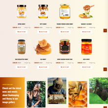 Beekeeping & Honey WordPress Responsive Website