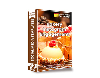 30 Bakery Instagram Engagement Posts Canva Templates