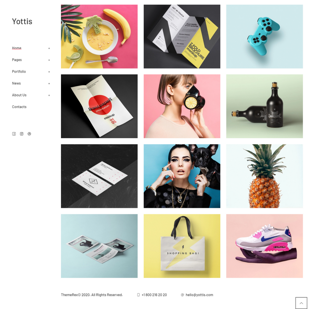 Creative & Colorful Personal WordPress Responsive Website