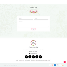 Flower Bouquet Shopify Shopping Website