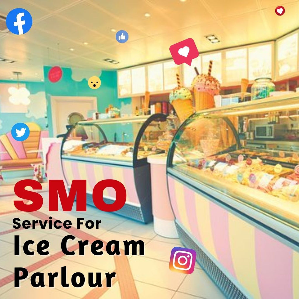Social Media Optimization Service For Ice Cream Parlour