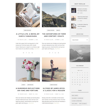 Elegant Blogging WordPress Responsive Website