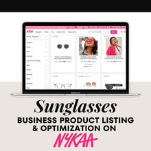 Sunglasses Business Product Listing & Optimization On Naykaa