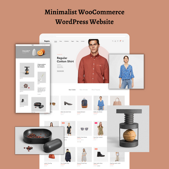 Minimalist WooCommerce WordPress Responsive Website