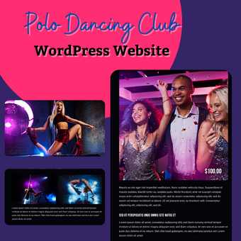 Polo Dancing Club WordPress Responsive Website