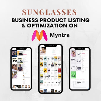 Sunglasses Business Product Listing & Optimization On Myntra