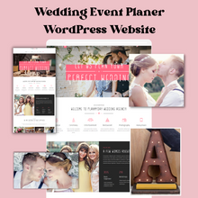 Wedding Event Planer WordPress Responsive Website
