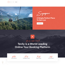 Travel & Adventure WordPress Responsive Website