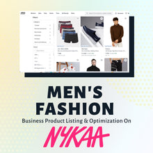 Men's Fashion Business Product Listing & Optimization On Naykaa