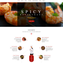 Spicy Food Shopify Shopping Website