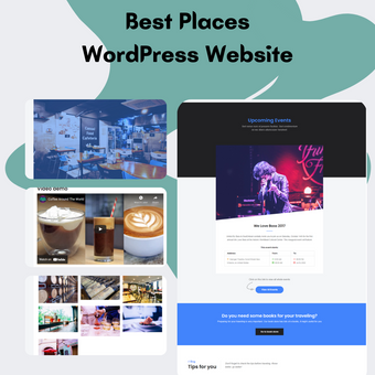 Best Places WordPress Responsive Website