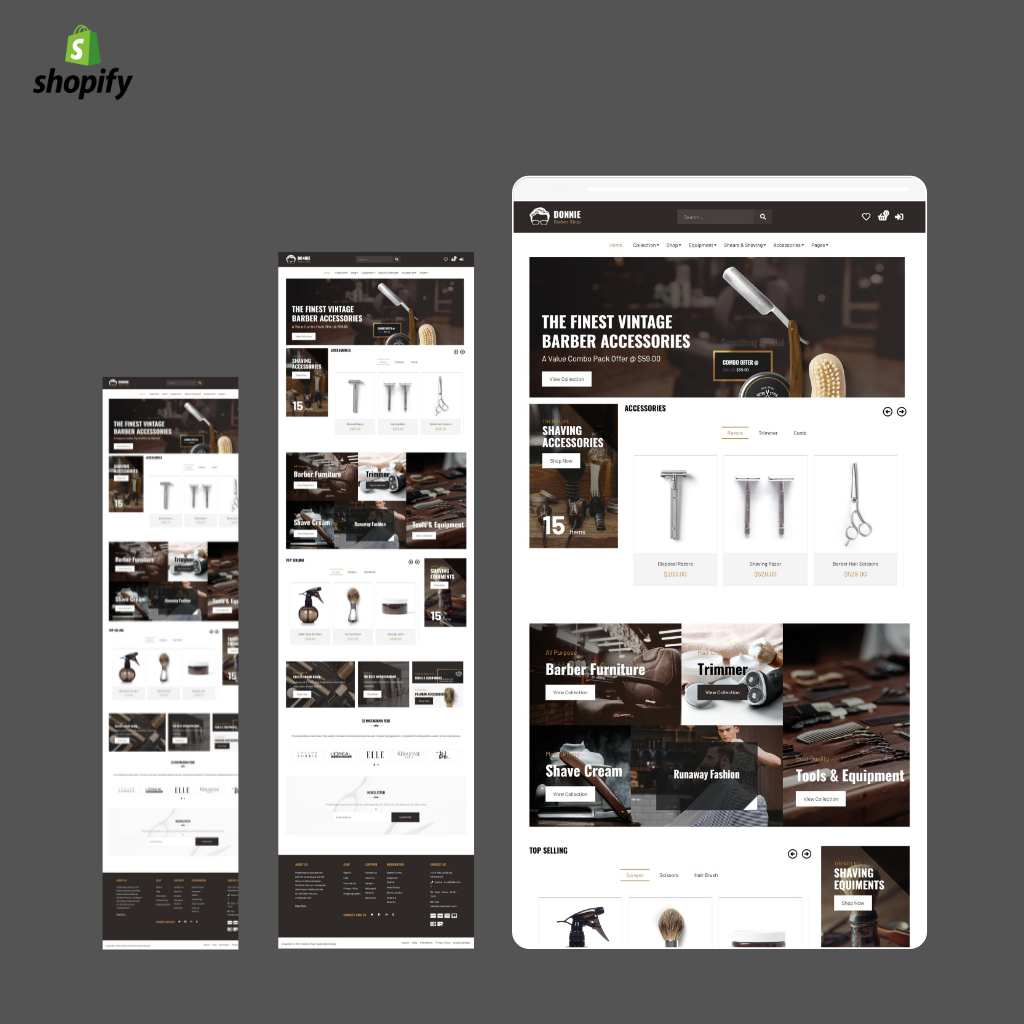 Barber - Shop Website