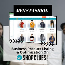 Men's Fashion Business Product Listing & Optimization On Shopclues