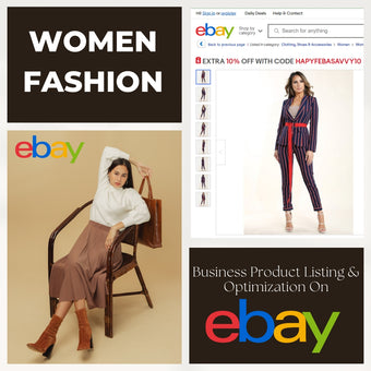 Women Fashion Business Product Listing & Optimization On Ebay