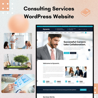 Consulting Services WordPress Responsive Website