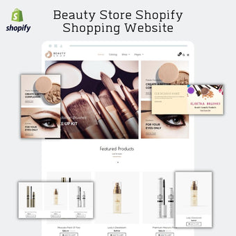 Beauty Store Shopify Shopping Website