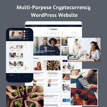 Multi-Purpose Cryptocurrency WordPress Responsive Website