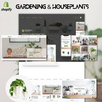 Gardening & Houseplants Shopify Shopping Website