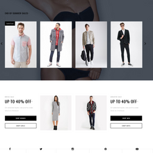 Denim Shopping WordPress Website