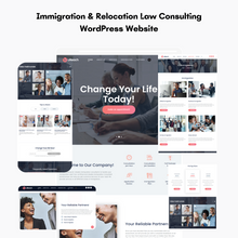 Immigration & Relocation Law Consulting WordPress Responsive Website