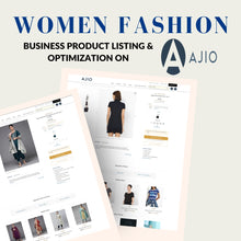 Women Fashion Business Product Listing & Optimization On AJio