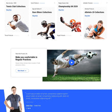 Sports Store Shopify Shopping Website