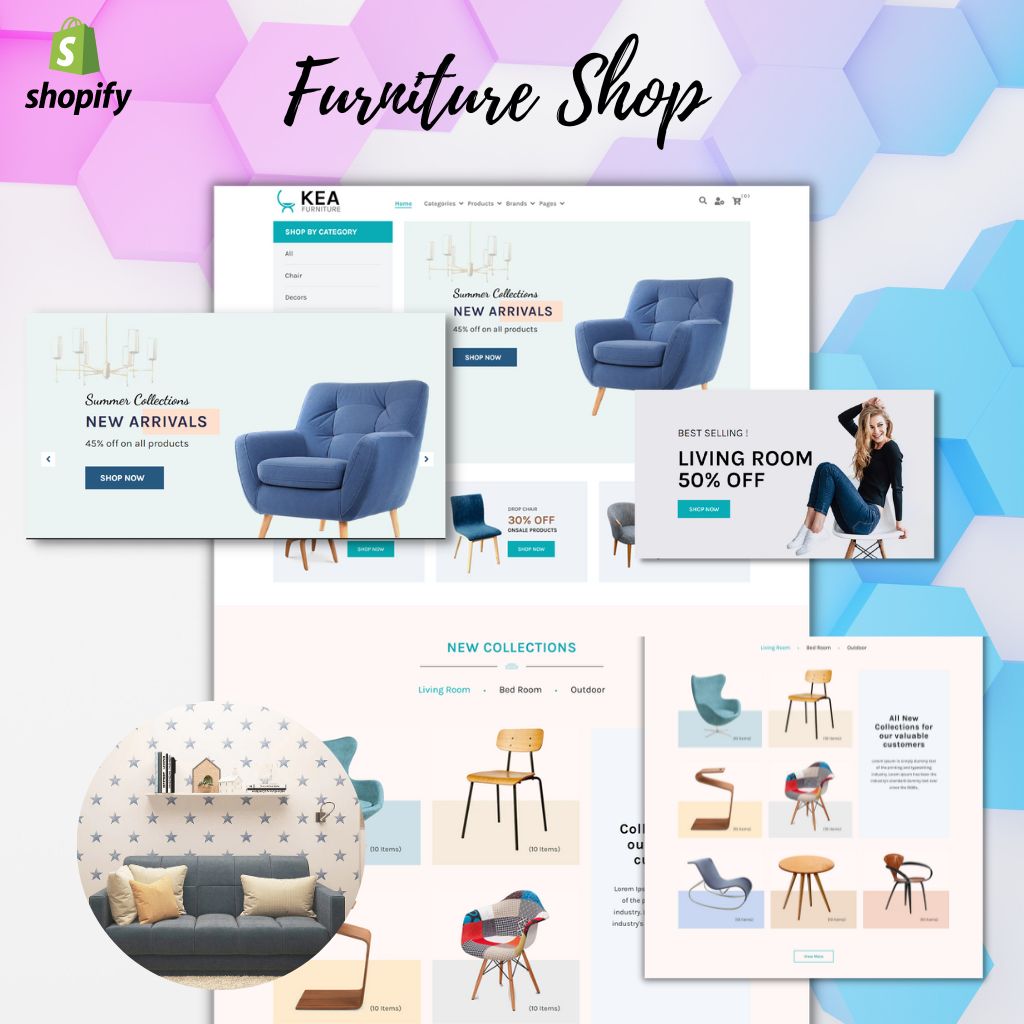 Furniture Shop Shopify Shopping Website
