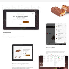 Chocolate Sweets & Cake Shopify Shopping Website