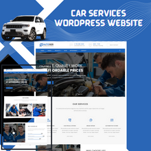 Car Services WordPress Website